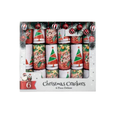 Christmas Crackers - Traditional, Pack of 6